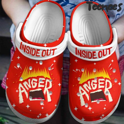 Inside Out Anger Crocs