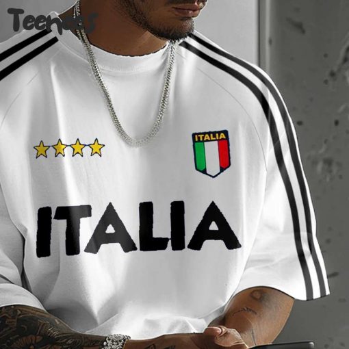 Italian Football Y2K White T-shirt