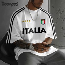 Italian Football Y2K White Tshirt