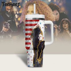 Janet Jackson America Flag Stanley Tumbler