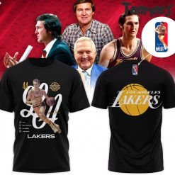 Jerry West Black T-shirt