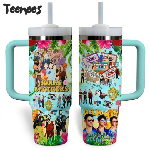 Jonas Brothers Damn it Stanley Tumbler