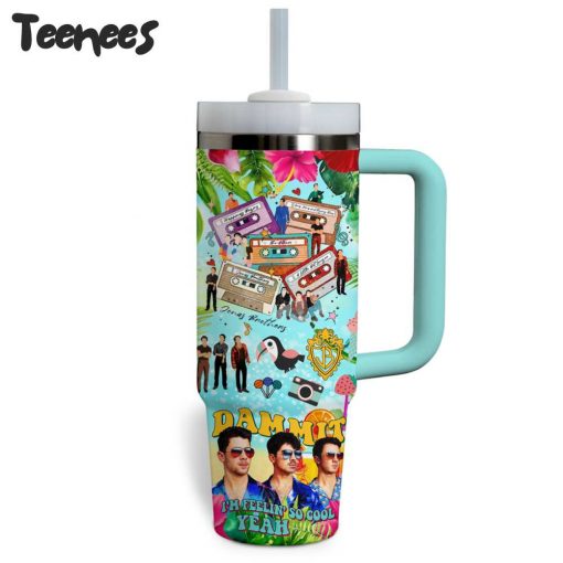 Jonas Brothers Damn it Stanley Tumbler