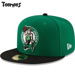 Kelly Green Black Boston Celtics 2024 Finals Champions Side Patch Fitted Hat