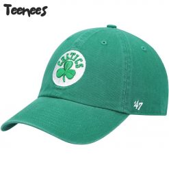 Kelly Green Boston Celtics Team Clean Up Adjustable Hat