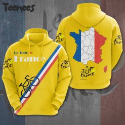 Le Tour de France 2024 Yellow Hoodie