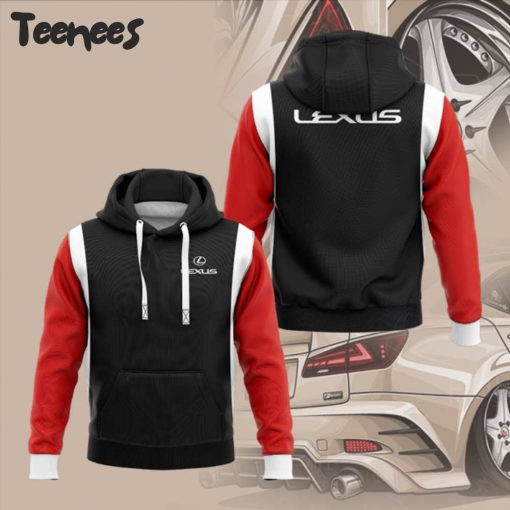 Lexus Black White Hoodie