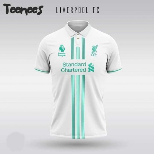 Liverpool 2024 White Polo Shirt