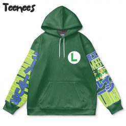 Luigi Super Mario Green Hoodie