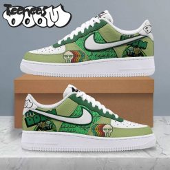 MF DOOM Green Air Force 1 Shoes