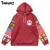 Bowser Jr. Super Mario Orange Hoodie