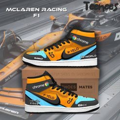 McLaren Racing F1 Car Air Jordan 1 Shoes