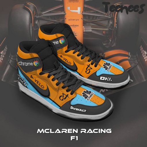 McLaren Racing F1 Car Air Jordan 1 Shoes