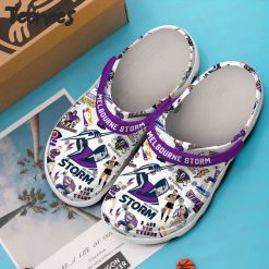 Melbourne Storm Crocs Shoes