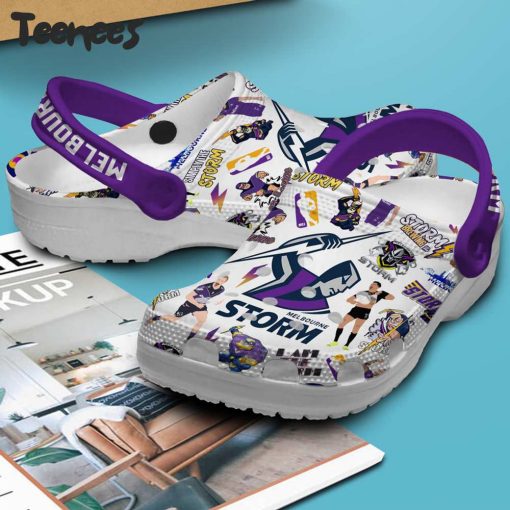 Melbourne Storm Crocs Shoes