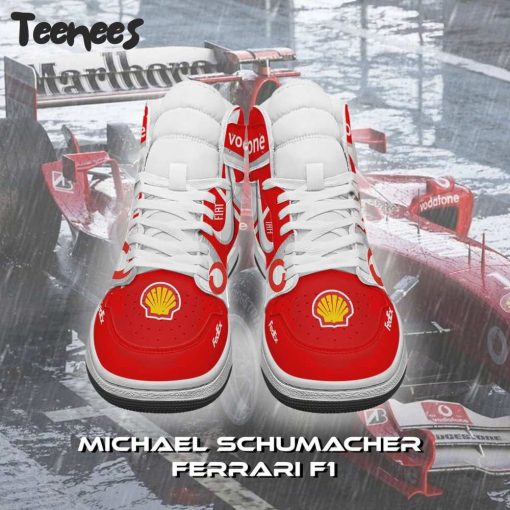 Michael Schumacher Ferrari F1 Car Air Jordan 1 Shoes