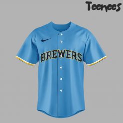 Milwaukee Brewers Snoop Dogg Blue Baseball Jersey