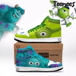 Monsters Inc Air Jordan 1 Shoes