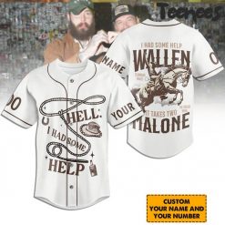 Morgan Wallen x Post Malone Baseball Jersey