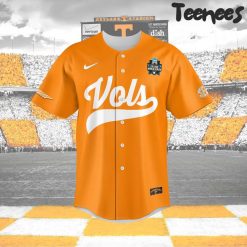 NCAA Tennessee Vollunteers 2024 College World Series Ohama Champions Baseball Jersey