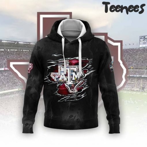 NCAA Texas A&M Aggies Black Basketball Hoodie