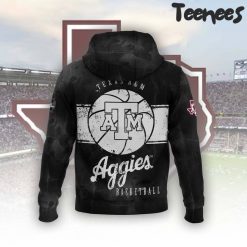 NCAA Texas AM Aggies Black Basketball Hoodie