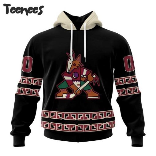 NHL Arizona Coyotes Black Out Hoodie