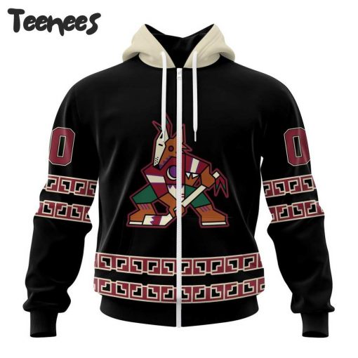 NHL Arizona Coyotes Black Out Hoodie