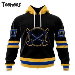 NHL Buffalo Sabres Black Out Hoodie