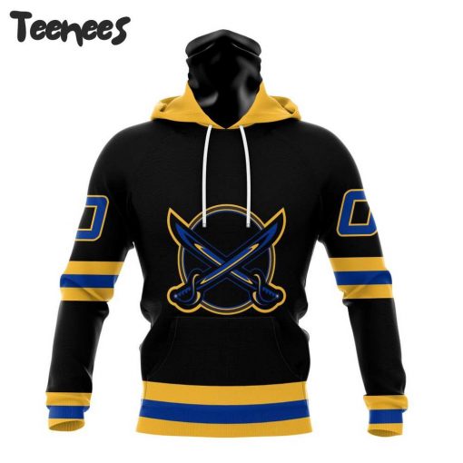 NHL Buffalo Sabres Black Out Hoodie