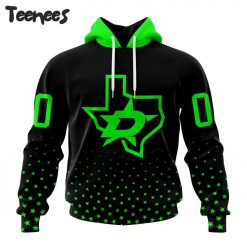 NHL Dallas Stars Black Out Hoodie