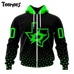 NHL Dallas Stars Black Out Hoodie