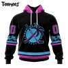 NHL Edmonton Oilers Black Out Hoodie