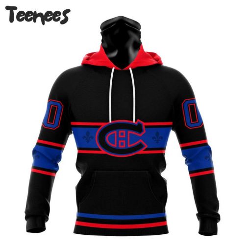 NHL Montreal Canadiens Black Out Hoodie