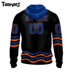 NHL New York Islanders Black Out Hoodie