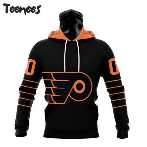 NHL Philadelphia Flyers Black Out Hoodie