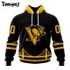 NHL San Jose Sharks Black Out Hoodie