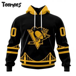 NHL Pittsburgh Penguins Black Out Hoodie