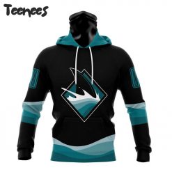 NHL San Jose Sharks Black Out Hoodie