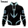 NHL San Jose Sharks Black Out Hoodie