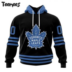 NHL Toronto Maple Leafs Black Out Hoodie