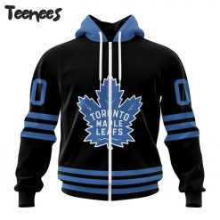 NHL Toronto Maple Leafs Black Out Hoodie