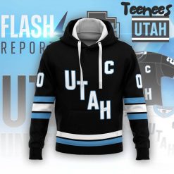 NHL Utah Hockey Club 2024 Personalized Black Hoodie