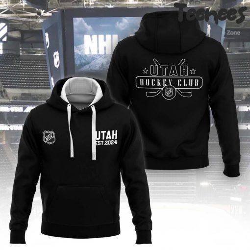 NHL Utah Hockey Club Black Hoodie