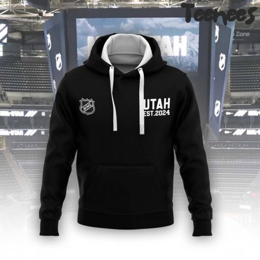 NHL Utah Hockey Club Black Hoodie