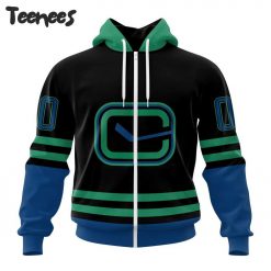 NHL Vancouver Canucks Black Out Hoodie