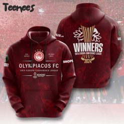 Olympiakos FC Europa Conference League 2024 Winner Hoodie