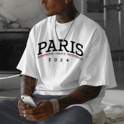 Paris France National Printed T-shirt