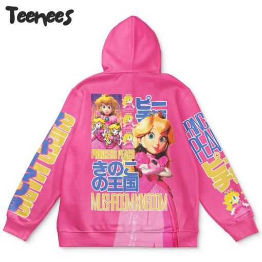 Peach Super Mario Pink Hoodie