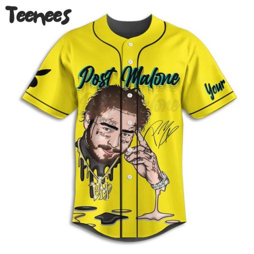 Post Malone Always Tired Stay Away Baseball Jersey